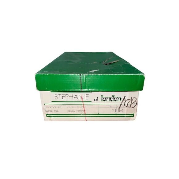 Stephanie of London-Mesh/Nubuck - Blue Pumps/Heels - Womens Size 10 GREAT CONDIT - Picture 12 of 15